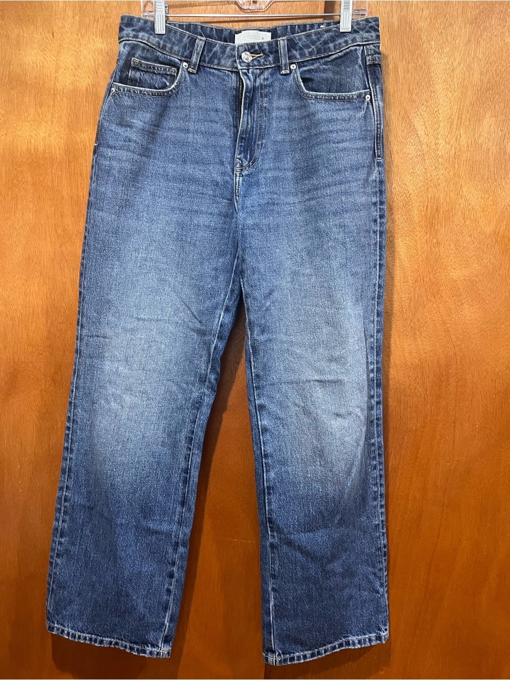 NWOT ZARA WIDE LEG JEANS